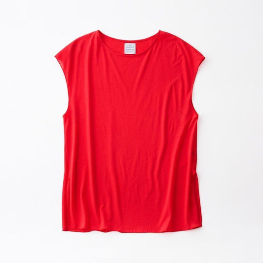 GGG Fresca Zero Jersey Side Slit French Sleeve PINK RED (02-01-1852) (02-01-1852)