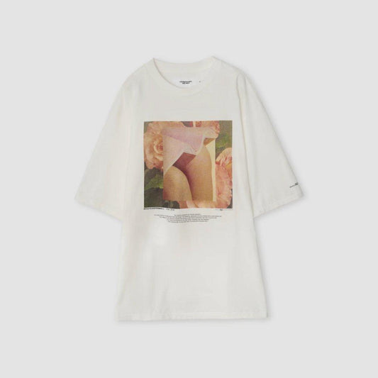 NICOLA KLOOSTERMAN FRILLS S/S T-SHIRT(34a) (JANE SMITH)