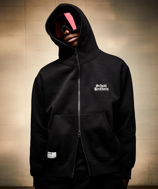 全拉鍊設計 B.S. ZIP HOODED SWEAT ブラックシープ 衛衣連帽衫