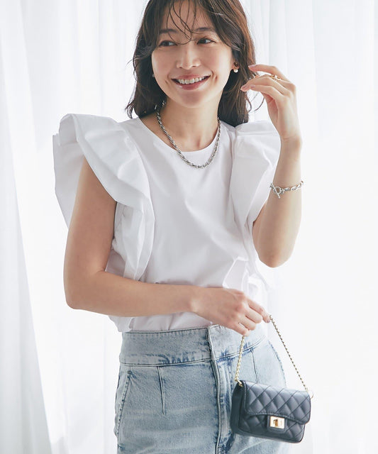 泡泡袖設計 女式襯衫