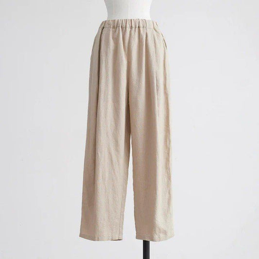 HEAVENLY (ヘブンリー) | 9×9 HEAVY LINEN PANTS (beige) | ボトムス シンプル (2425051)