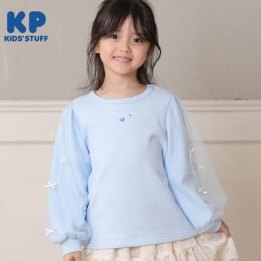 KP リボンチュール袖トレーナー(100~150)