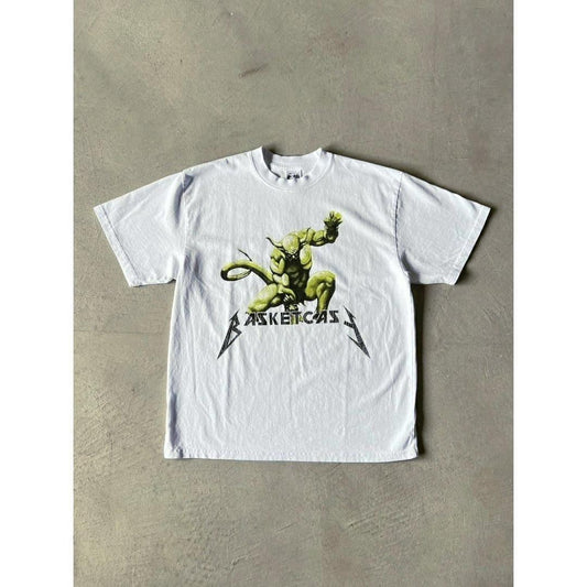 Basketcase | バスケットケース ROSCOG, t-shirt WHITE