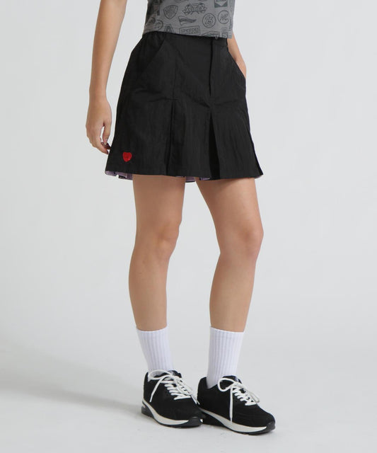NYLON SKIRT-LIKE 褶皺 半身裙