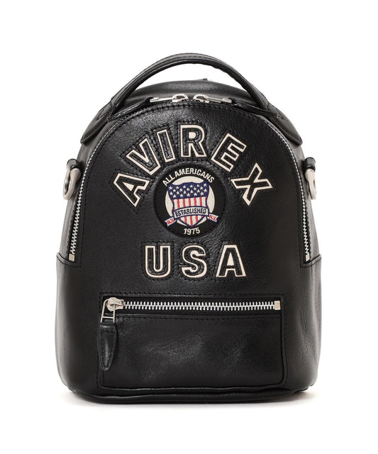 直營店限定 VARSITY LEATHER MINI BACKPACK 揹包 AVX 5653