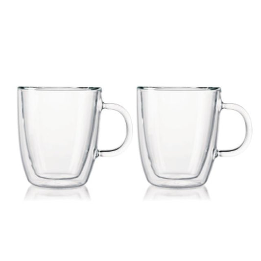 BODUM BISTRO雙層玻璃馬克杯 0.3L(2個裝)