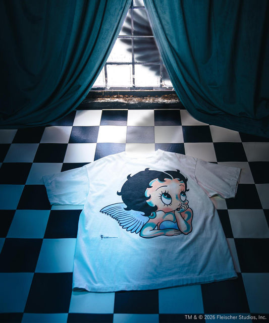 SAINT MICHAEL/セントマイケル/BTY_SS T-SHIRT/ANGEL/WHITE