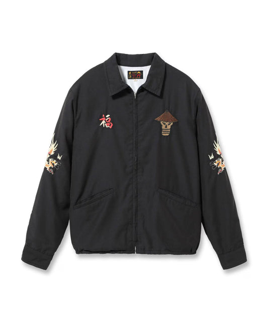 TAILOR TOYO Lot No. 60年代末風格 “SKULL” 圖案 棉人造絲混紡 夾克(做舊款)