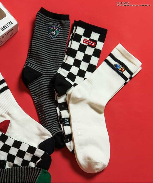 【鏈接】TOMICA×BREEZE襪子套裝禮品(成人)