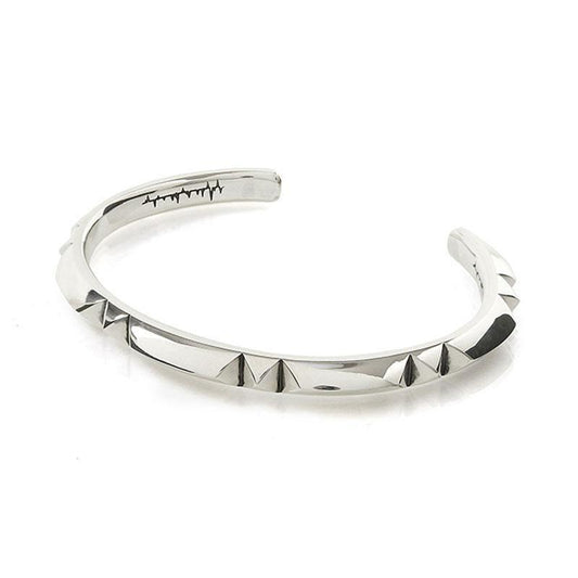 【受注生産】 NOISE JEWEL ノイズジュエル Ref No.1820 SILVER 925 スタッズバングル シルバー (Ref No.1820)