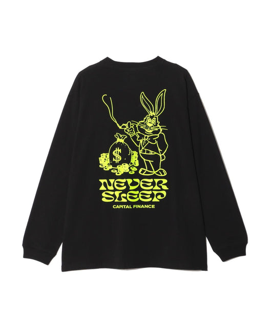 MANASTASH CiTee L/S RABBIT 都市兔子圖案 長袖T恤