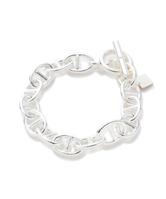 on the sunny side of the street Large Anchor Chain Bracelet