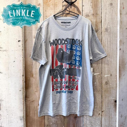 【20%OFF】Lucky Brand(ラッキーブランド):【Woodstock】フェス Tシャツ (16666)