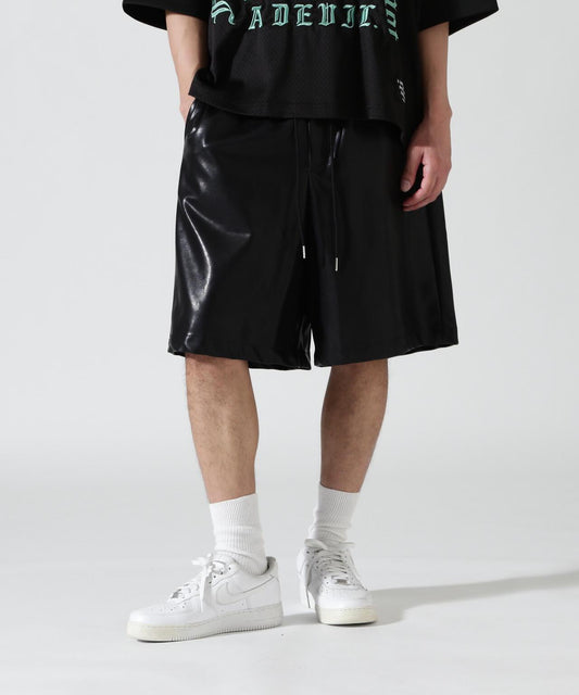 FR(13)NDS フレンズ VEGAN LEATHER SHORTS 素皮短褲