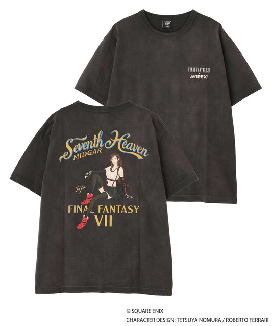 AVIREX × FINAL FANTASY VII REMAKE(最終幻想7重製版) PINUP系列 TIFA & AERITH T恤