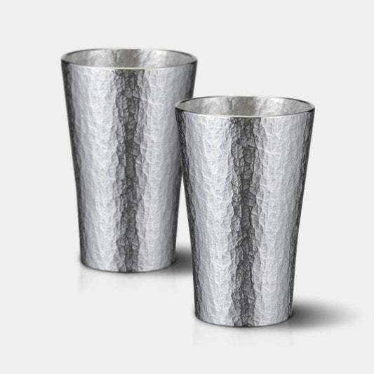 六花 中號 對杯 錫制隨行杯