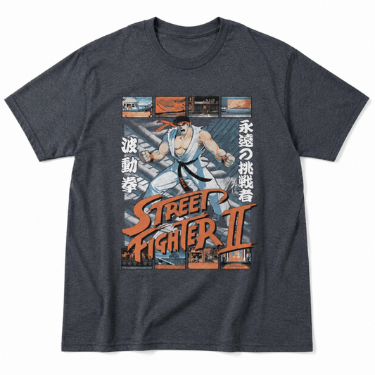 ストリート・ファイター II(街頭霸王II) American Classics US輸入 Tシャツ STR5251 (CT7668)