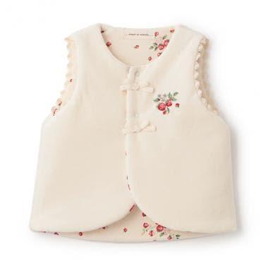 野草莓刺繡背心