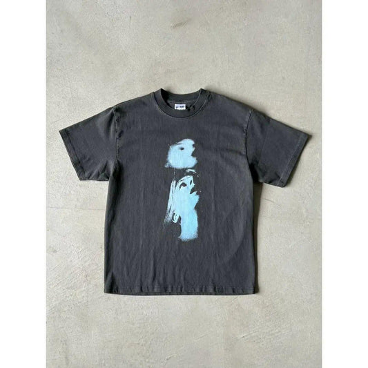 Basketcase | バスケットケース GHOST, t-shirt VINTAGE BLACK