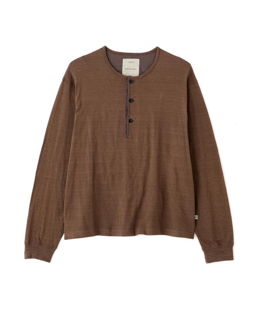 《TFQP by HANDROOM》 HENLEY NECK KNITSEWN 針織上衣