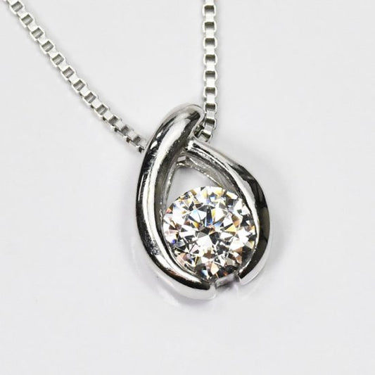 侍ダイヤモンド 天然ダイヤモンド ネックレス 「リディア3」 0.3ct H&C G~Iカラー VS~SIクラス (SD-N-0052)