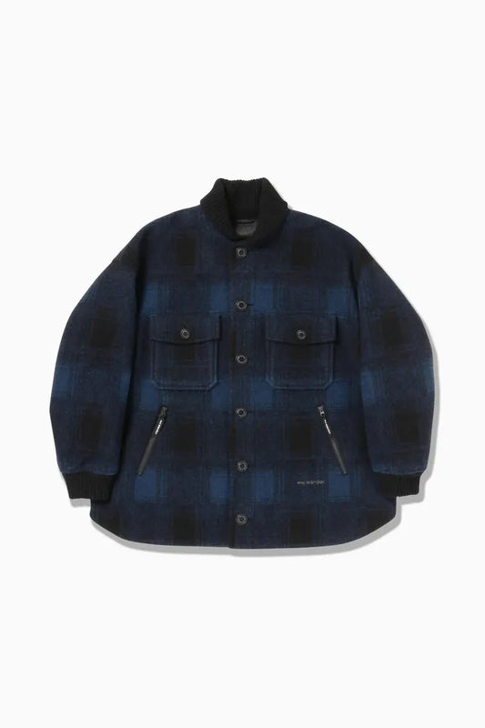and wander wool shaggy jacket long 羊毛絨毛長款夾克外套