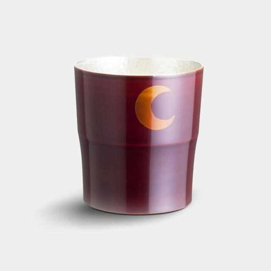 越前工藝 白檀日月紅設計 杯 大阪浪華錫器
