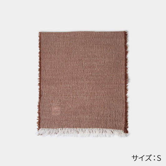 播州織棉羊毛米色 FUJI GAUZE 圍巾