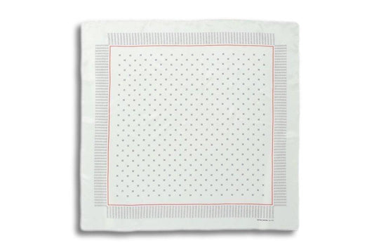 KAPTAIN SUNSHINE All SILK PRINTED BANDANA SQUARE DOT (KAPTAIN SUNSHINE)