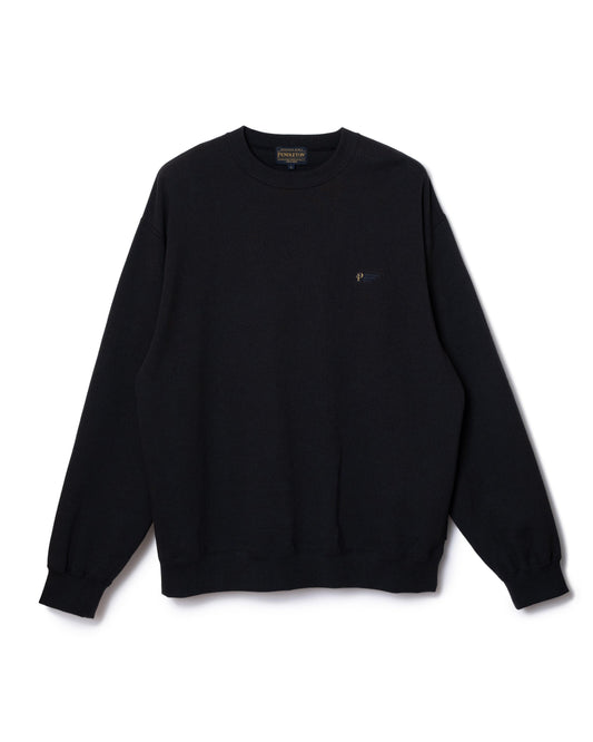 Logo EMB Crew Sweat - BLACK