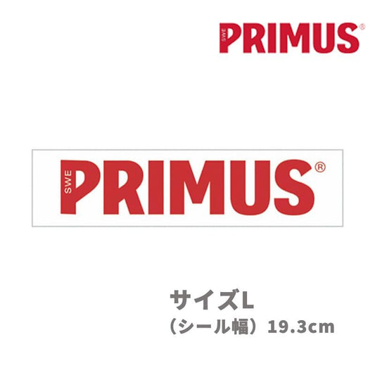 PRIMUS / プリムス 大號紅色貼紙