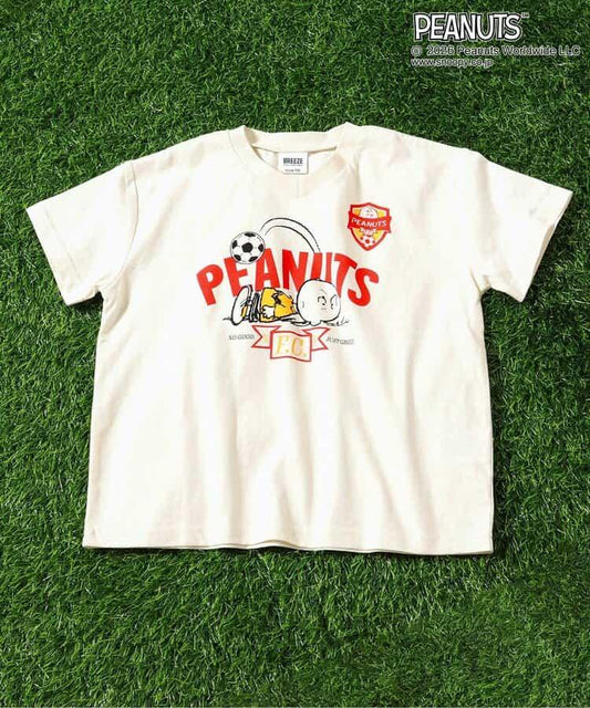 《PEANUTS》(花生漫畫) 足球隊服風T恤