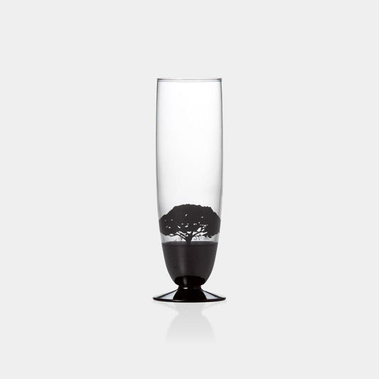 日落夏威夷圖案 玻璃啤酒杯