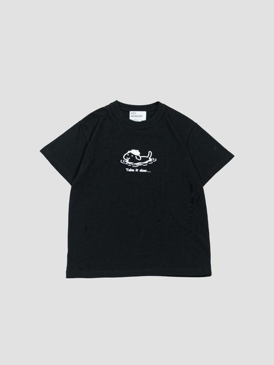 Slow T-shirts BLACK T恤