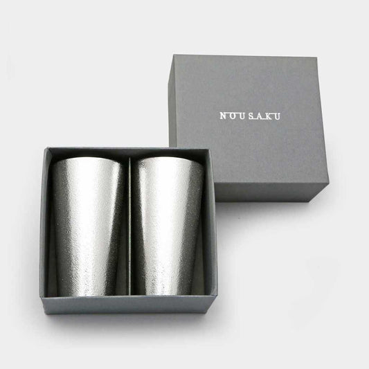 鑄造工藝 啤酒杯 2件套 能作