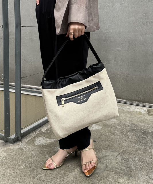 【CHRISTIAN VILLA】雙面2WAY真皮肩揹包