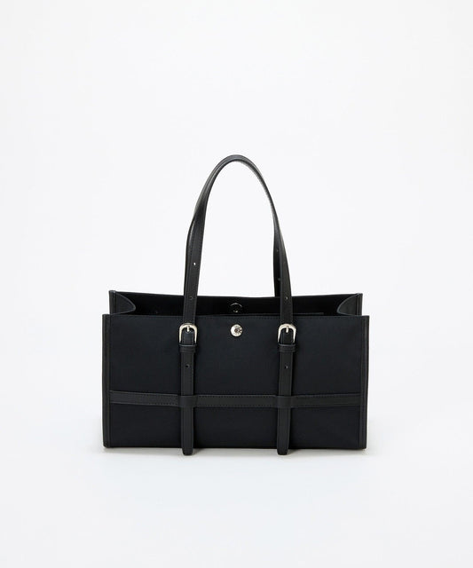 FRAME 皮革提帶 寬版 迷你托特包