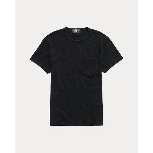 RRL | ダブルアールエル INDIGO JERSEY POCKET T-SHIRT BLACK INDIGO (MNRRTSH1N820004) (MNRRTSH1N820004)
