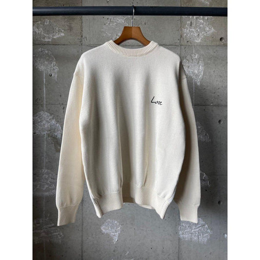 BASICKS|ベーシックス Love is real knit WHITE (S3.5-0802) (S3.5-0802)