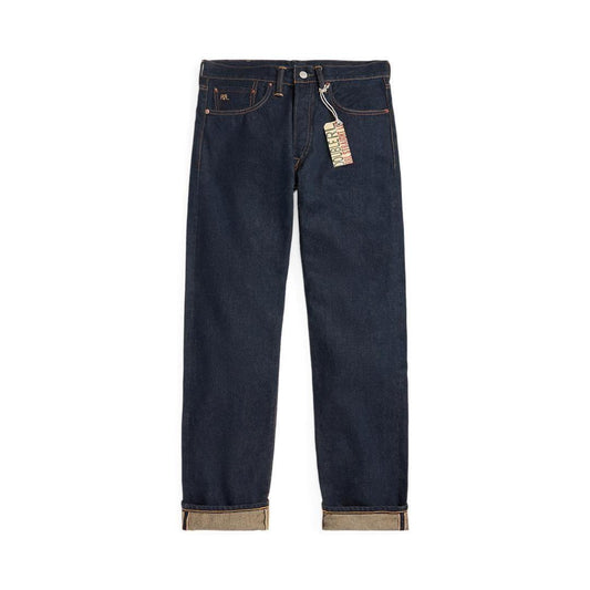 RRL|ダブルアールエル STRAIGHT FIT SELVEDGE JEANS BLUE (MNRRDNM10920001400) (MNRRDNM10920001400)