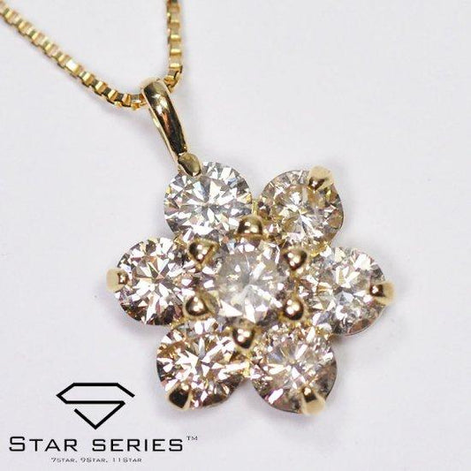 閃耀30%提升!K18·鑽石0.9ct 7星吊墜