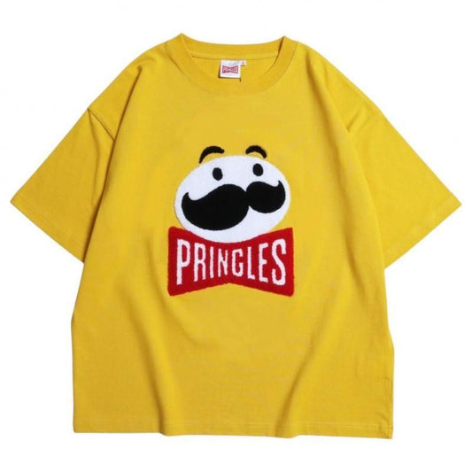 PRINGLES プリングルス 毛巾繡 T恤 YELLOW (CT7868YL)