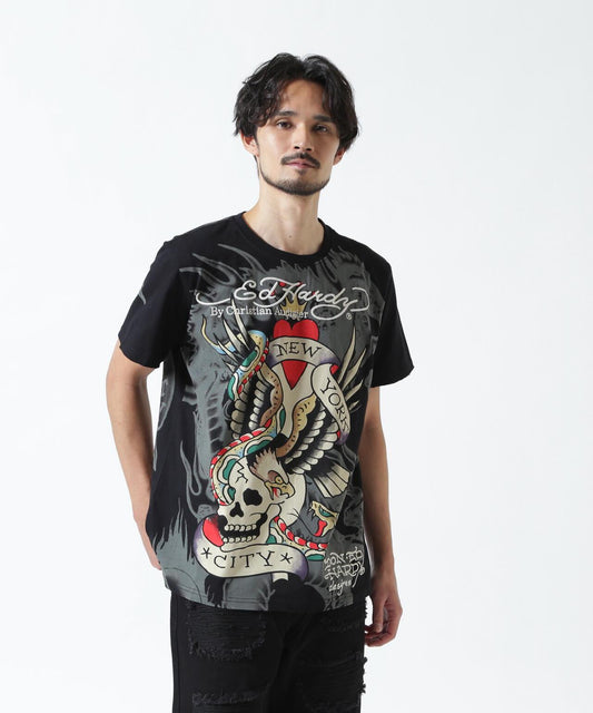 Ed Hardy EDMG SS TEE_NYC 短袖T恤