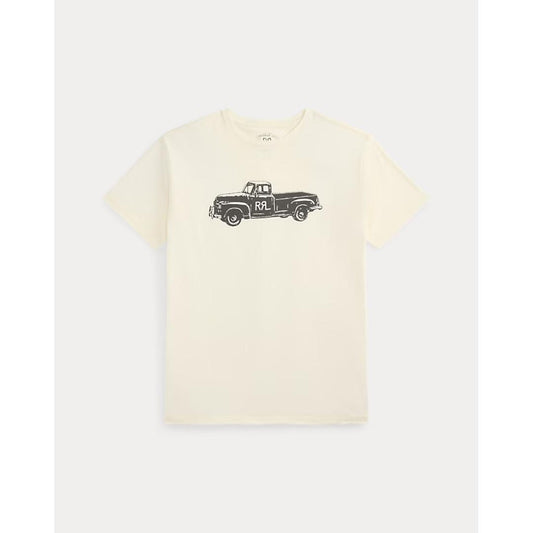 RRL | ダブルアールエル TRACK T-SHIRT PAPER WHITE / 100 (MNRRTSH1N820023) (MNRRTSH1N820023)