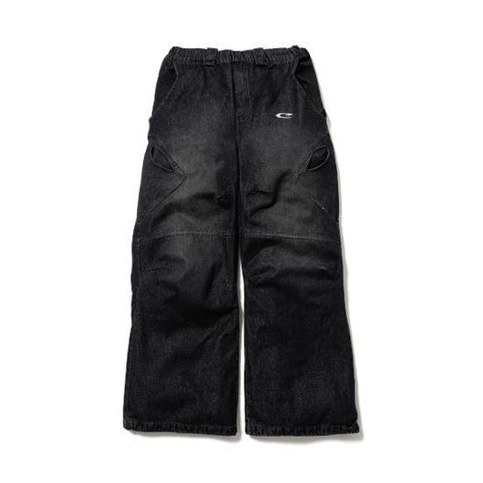 F-LAGSTUF-F|フラグスタフ CPG RHOMBUS DENIM PANTS BLACK (FS1741-0103) (FS1741-0104) (FS1741-0303/FS1741-0304)