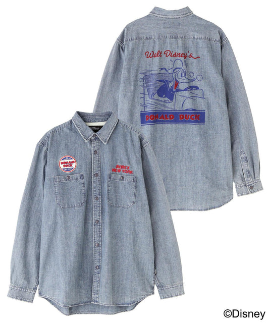 迪士尼(迪士尼) Collection CHAMBRAY SHIRT 牛仔襯衫