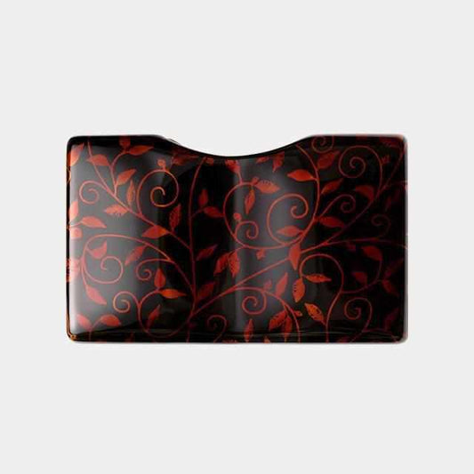 土直漆器 VYAC CARD CASE 唐草紋 漆藝名片夾