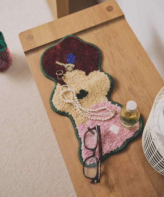 Accent mat flower3 裝飾地墊