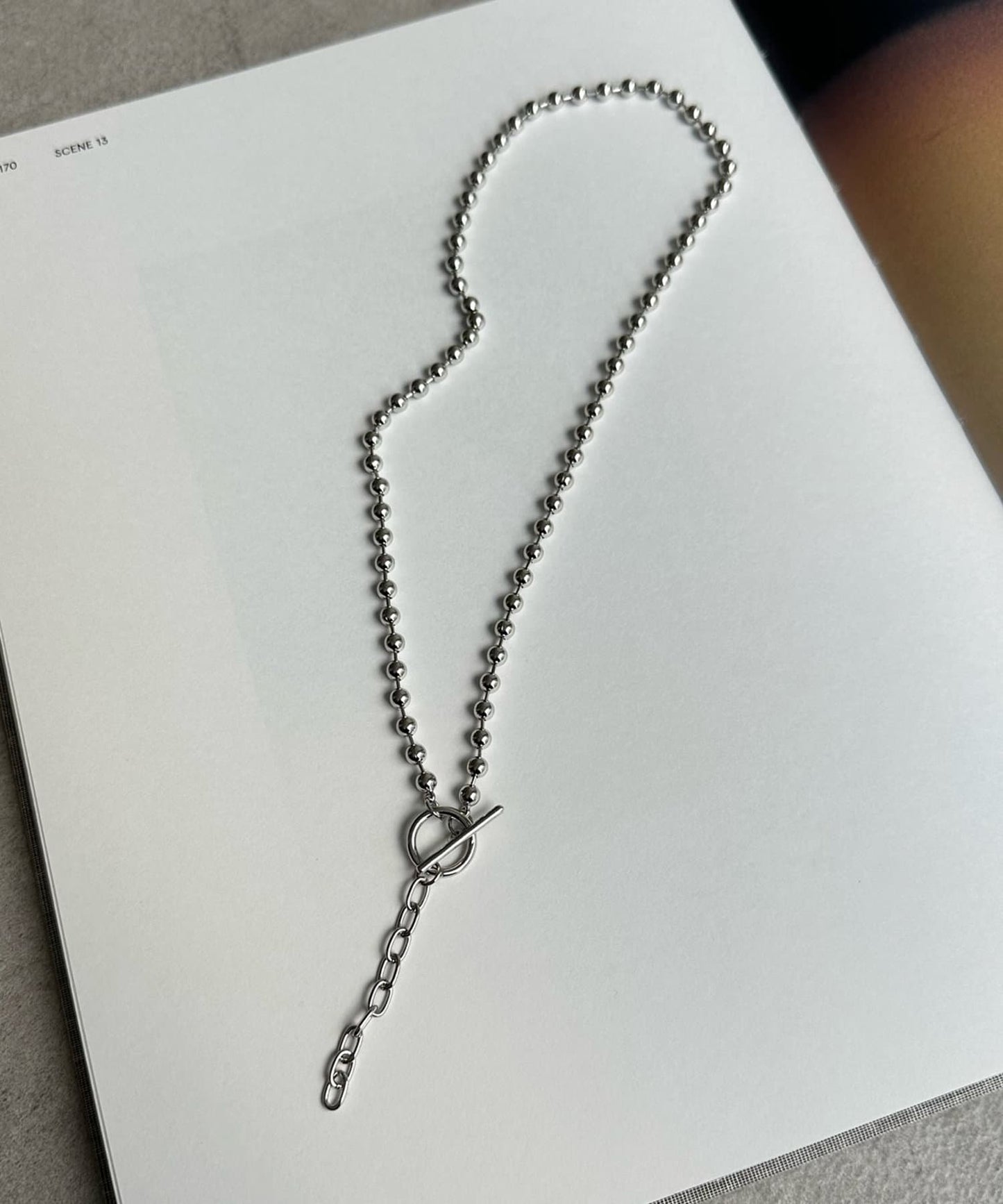 Y字球鏈項鍊