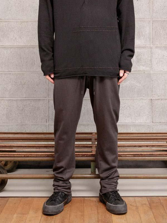 【DEVOA】 Slim pants soft jersey /STEELGRAY (PTJ-BLCS)